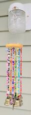 HEART -Wind Chime -Sun Catcher -Hand Beaded -11 inches long -Tree of Life