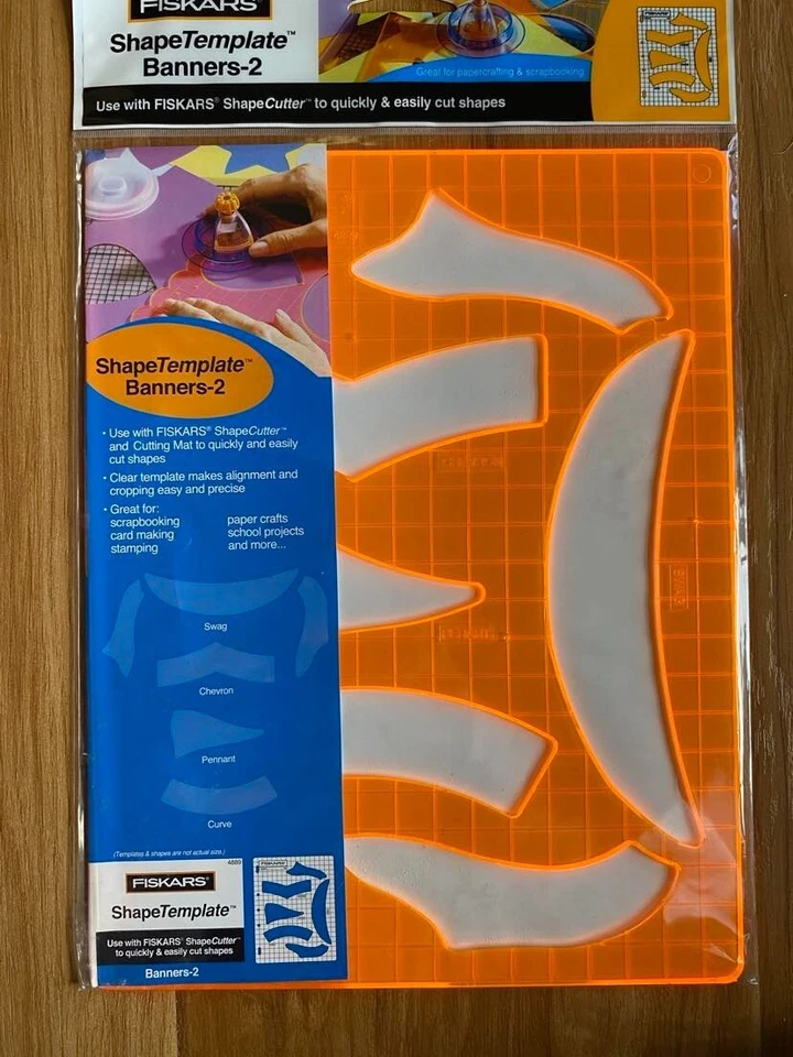 Fiskars - Shape Template - Banners - 2 - image 1 of 1