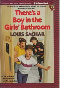 There's a Boy in the Girls' Bathroom by Sachar, Louis (1987 Bullseye/Random Hse) - Picture 1 of 2