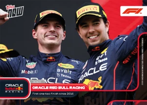 Topps Now Fórmula 1 2022 #14 Oracle Red Bull Racing - Max Verstappen y Pérez - Imagen 1 de 2