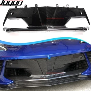 For Corvette C8 Z51 HTC Coupe 2020+ Real Carbon Replace Front Center Grill Mesh - Bild 1 von 12