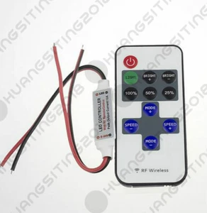 5-24V Remote Control w/ Strobe Flash For Car or Bulbs or Household LED Strip - Imagen 1 de 6