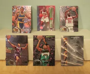 1995-96 Fleer Metal Basketball Series 2 Near Complete Set 75/100 - Picture 1 of 11