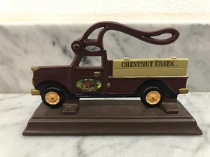 2004 Metal nutcracker Chestnut Creek Farm PickupTruck cast iron, country decor - Picture 1 of 9