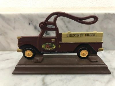 2004 Metal nutcracker Chestnut Creek Farm PickupTruck cast iron, country decor - Image 1 of 4