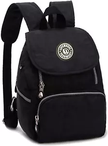 Nylon Mini Casual Waterproof Backpack Shoulderbag Rucksack Travel Bag Daypack Li - Picture 1 of 8
