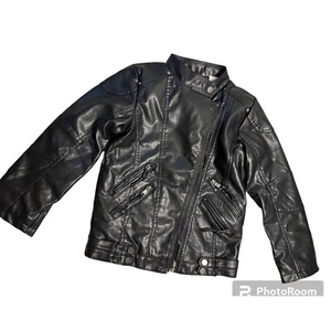 LJYH Pleather Kids Jacket Size 7-8 years NWT - Picture 1 of 6