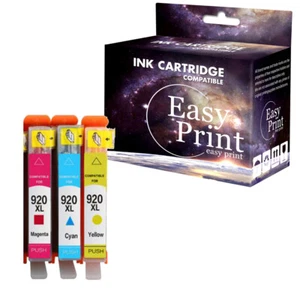 3PK 920XL Ink Cartridge replace for HP Wireless E609a 7500A Officejet 6000 6500 - Picture 1 of 1