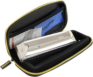 EASTTOP Upgrade Chromatic Harmonica Key of C 16Hole 64Tone Professional Harmonic - Picture 1 of 7