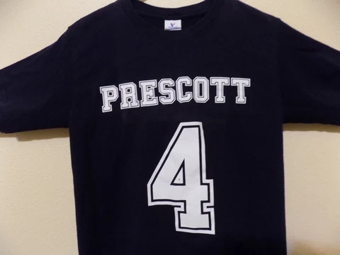 Dak Prescott  Dallas Cowboys Jersey/T-Shirt (Small/Medium Youth) good cond Cover