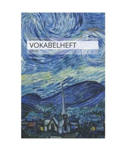 Dreispaltiges Vokabelheft DIN A5: ART EDITION liniertes Vokabelheft 3 spalten im - Bild 1 von 1