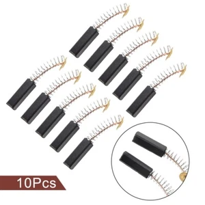 10Pcs Carbon Brushes Power Tool For Electric Hammer Drill Motor 6620mm - Picture 1 of 14