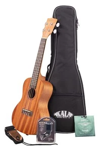 Kala Brand Music Co, 4-String Ukulele, Natural, Concert (KA-15C-BNDL) - Picture 1 of 1