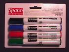 NIP Sparco Dry Erase Marker Set Black Blue Red Green