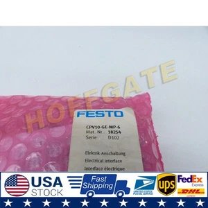 Nuevo Festo 18254 CPV10-GE-MP-6 Interfaz eléctrica - Imagen 1 de 4