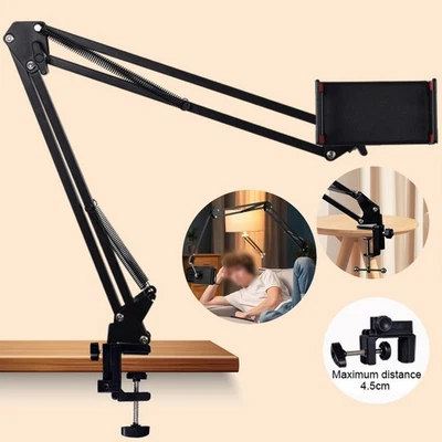 Verstellbar Halterung Handy Halter Tisch Bett Ständer für Tablet iPad Smartphone - Bild 1 von 4