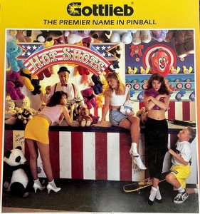 Gottlieb Premier Hot Shots Pinball Machine Manual Schematics ORIGINAL - Picture 1 of 3