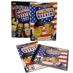 The Political Machine PC CD ROM computer video games 2008 Campaign for President - Picture 1 of 13