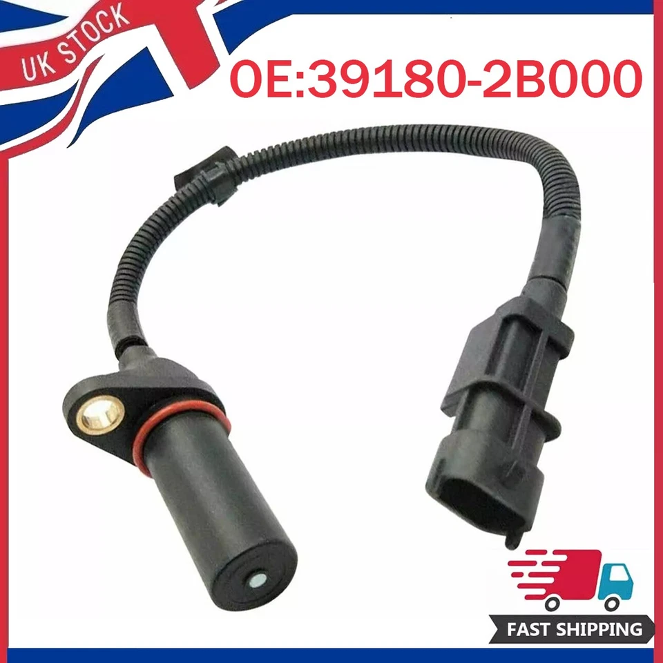 Crankshaft Position Sensor For Hyundai Kia 1.4 1.6 1.8 & 2.0 Petrol 39180-2B000 - Image 1 of 4