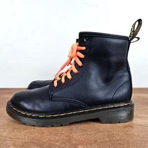Dr Martens 1460 J Junior Leather Boots, Zip Lace-Up, YOUTH SIZE US 2 UK 1 Kids - Picture 1 of 6