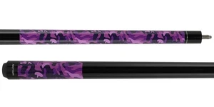 Action IMP36 lila Camouflage Pool-Queue Stick - 18 19 20 21 Unzen - schneller Versand - Bild 1 von 2