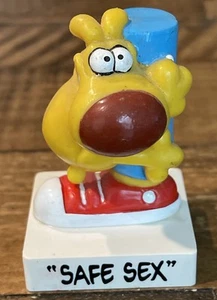 Grimmy Safe Sex Mother Goose & Grimmy 2” 1989 PVC - Imagen 1 de 5