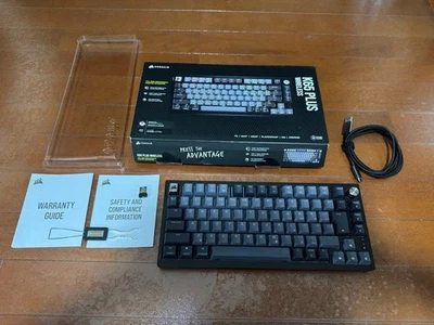 CORSAIR K65 PLUS Wireless Gaming Keyboard 82 Keys Used/Tested - Image 1 of 4