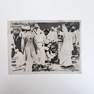 Foto Militär IN B/N - Indien: Verwundete Poona Aus Kreuz Rot Französisch - 1930 - Bild 1 von 2