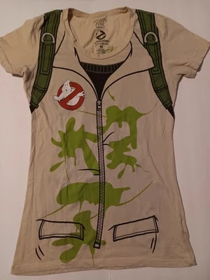 CAZAFANTASMAS DAMAS TOP MED GRÁFICOS COMPLETOS 2 CARAS Foto 1 de 4