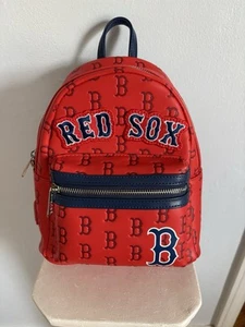 Boston Red Sox Baseball Loungefly Backpack Mini New Never Used - Picture 1 of 12