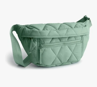 Bolso Cinturón Vera Bradley Peso Pluma Portnoy Riñonera Bandolera Verde Berilo NUEVO Foto 1 de 4