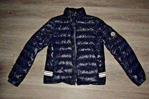 Moncler Jungen Jacke dunkelblau Gr. 14 Y / 158 Leichtdaunen Daunen Herbst Winter - Bild 1 von 8