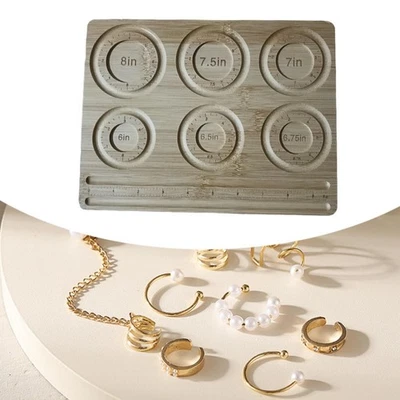 Bracelet Bead Board Accessories DIY Thicken Reusable Showcase Organiser Tray - Bild 1 von 4