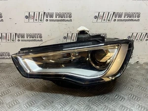 AUDI A3 8V S-LINE PASSENGER SIDE XENON HEADLIGHT 8V0941005A 2013-2016 - Picture 1 of 14