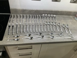 IKEA Vignette Cutlery 1970s/80s Discontinued Rare hard to get 48 Pieces - Picture 1 of 22