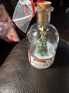 MR. CHRISTMAS“Record Your Own Message in a Bottle!” Appears Brand New 5” Tall - Picture 1 of 10