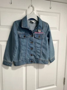 HELLO KITTY AND FRIENDS GIRLS SANRIO DENIM JEAN JACKET SIZE L (6- 6X) - Picture 1 of 7