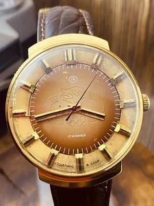 Wostok Vostok Olympic Games Mens Wrist Watch Soviet USSR Gift For Men #7736 - Picture 1 of 23