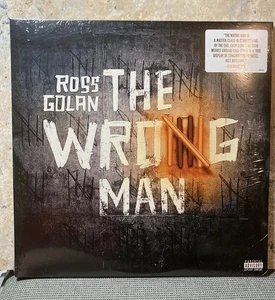 New: Ross Golan - The Wrong Man Vinyl Record 2-LP 2019 Orange Vinyl - Picture 1 of 2