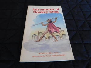 1989 ADVENTURES OF MONKEY KING PB BY R L GAO - Picture 1 of 4