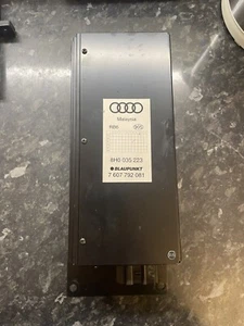 Audi A4 Convertible Amplifier Sound System Blaupunkt 8H0035223 FWE021 - Picture 1 of 5