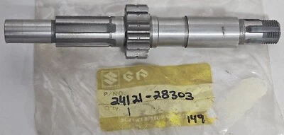 Eje contraeje OEM 24121-28303 NUEVO 1973-1978 Suzuki TM100 TM125 RM100 RM125 Foto 1 de 4