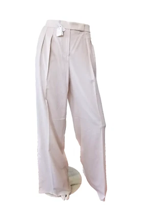 ✨MAX MARA Virgin WOOL  Palazzo Trousers  Usa14_ Gb16_ It48_ Fr46_De44 - Image 1 of 4