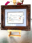 VICTORIAN CARVED ORNATE ANTIQUE WOOD FITS 8 X 10" PICTURE FRAME - INV# 2008