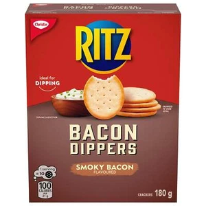 Ritz Bacon Dippers Crackers, Smoky Bacon Flavor 180g/7 oz - Picture 1 of 4