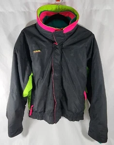 Vintage COLUMBIA Bugaboo 2 In 1 Jacket Size Medium Retro Multicolor Made In USA - Picture 1 of 13