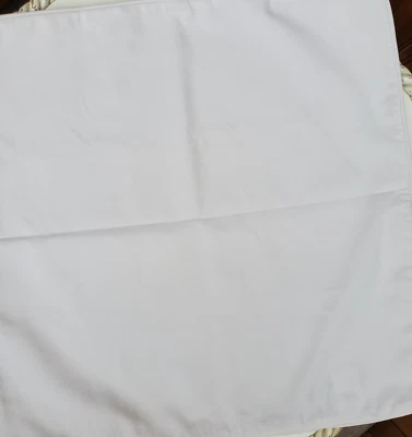 Pottery Barn Sunbrella Outdoor Throw Pillow Cover PAIR Ivory  24 X 24 (07004B) - Image 1 of 4