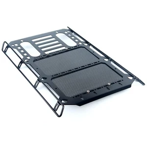 Bandeja de equipaje LCX de metal con fibra de carbono portaequipajes mejoras para Traxxas TRX4 G500 - Imagen 1 de 7