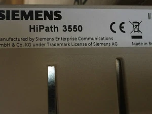 Telefonanlage Siemens Hipath 3550 V9 +4X Optipoint Advance Telefone - Picture 1 of 2