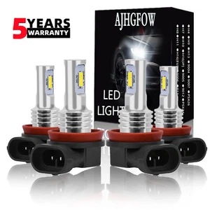 FOR Nissan Kicks 2018-2019 - 4X 6K H11 LED Headlights Bulb Hi/Lo Beam Combo Kit - Picture 1 of 12